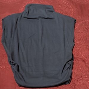 Michael Stars Black Sleeveless Turtleneck Top